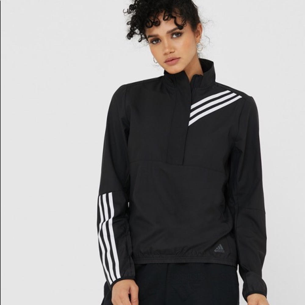 ADIDAS RUN IT 3-Stripes Anarak Jacket Top
